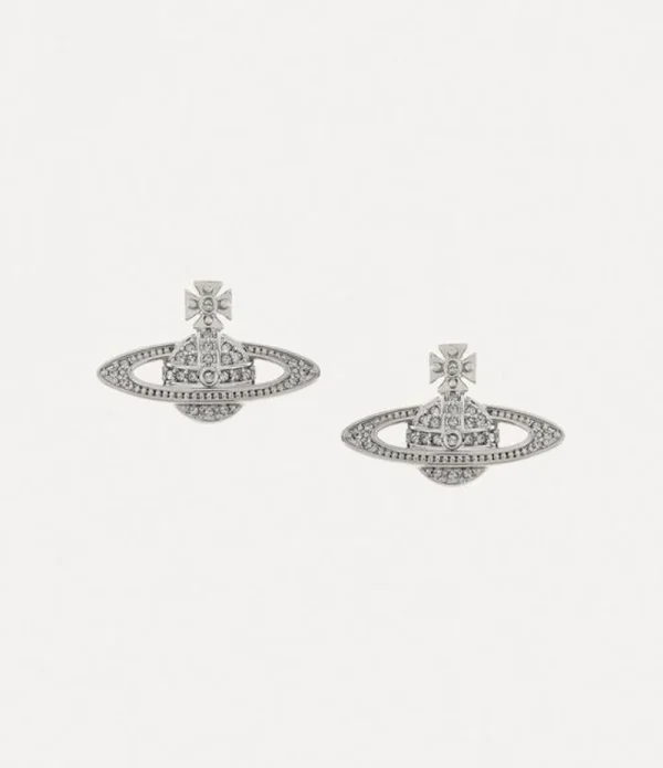 Women Vivienne Westwood Earrings-Mini Bas Relief Earrings
