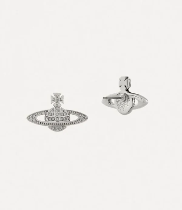 Women Vivienne Westwood Earrings-Mini Bas Relief Earrings