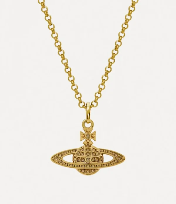 Women Vivienne Westwood Necklaces-Mini Bas Relief Pendant