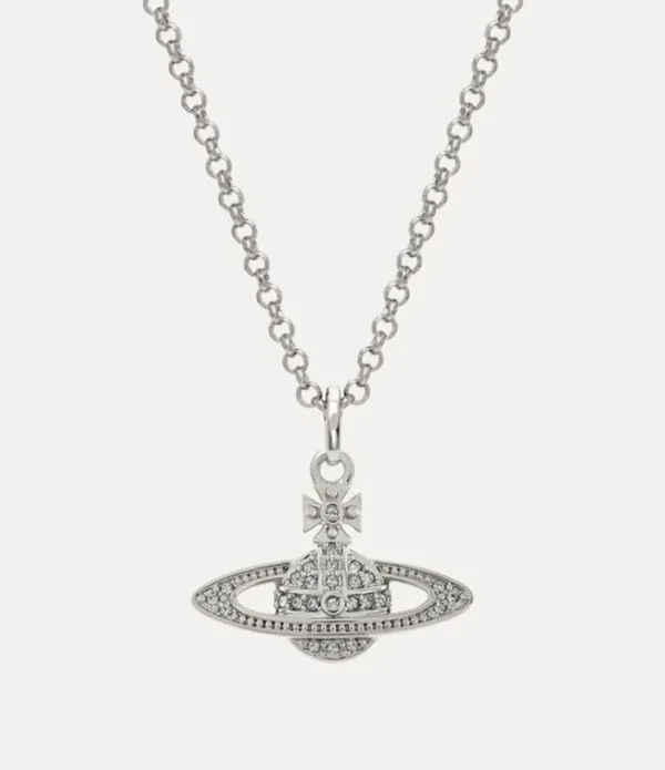 Men Vivienne Westwood Necklaces-Mini Bas Relief Pendant