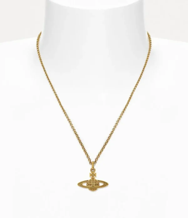 Women Vivienne Westwood Necklaces-Mini Bas Relief Pendant