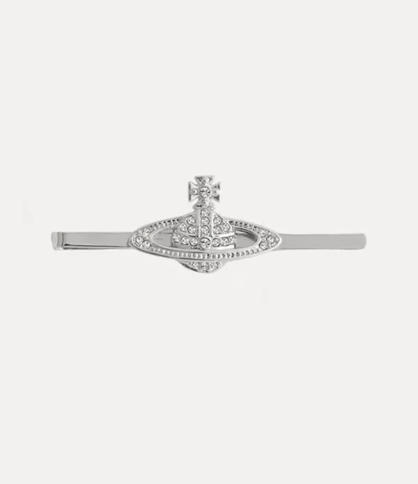 Men Vivienne Westwood Other Accessories-Mini Bas Relief Tie Clip