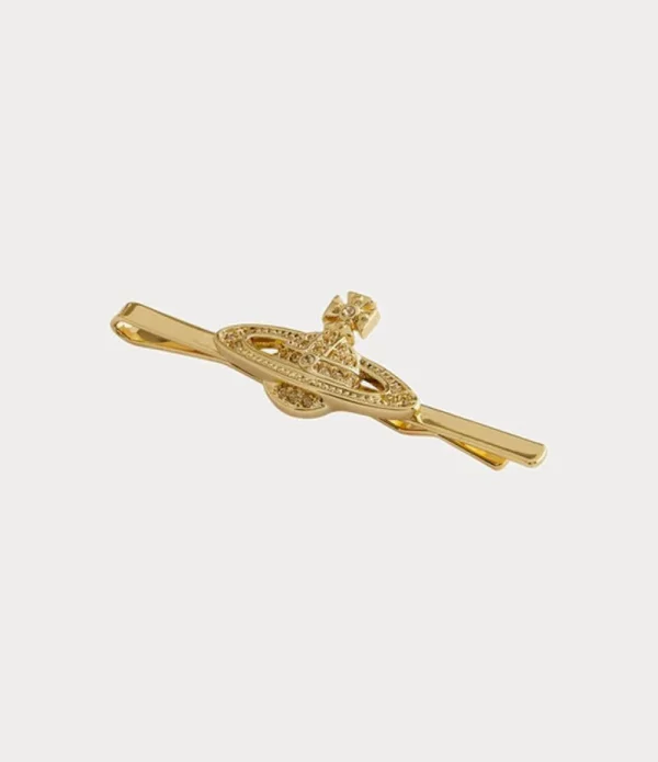 Men Vivienne Westwood Other Accessories-Mini Bas Relief Tie Clip