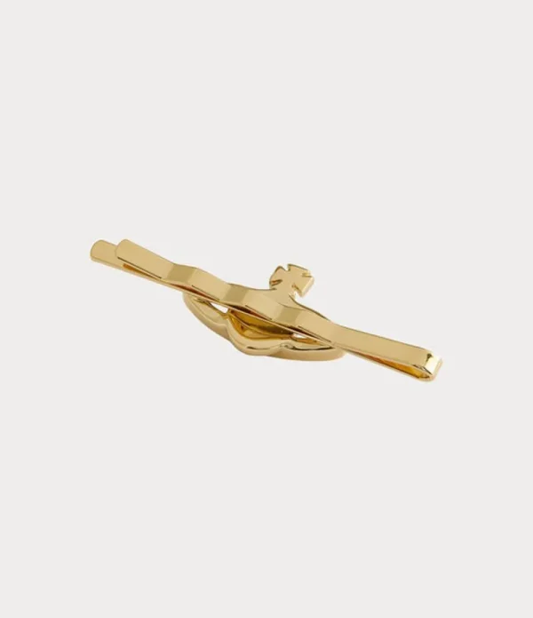 Men Vivienne Westwood Other Accessories-Mini Bas Relief Tie Clip