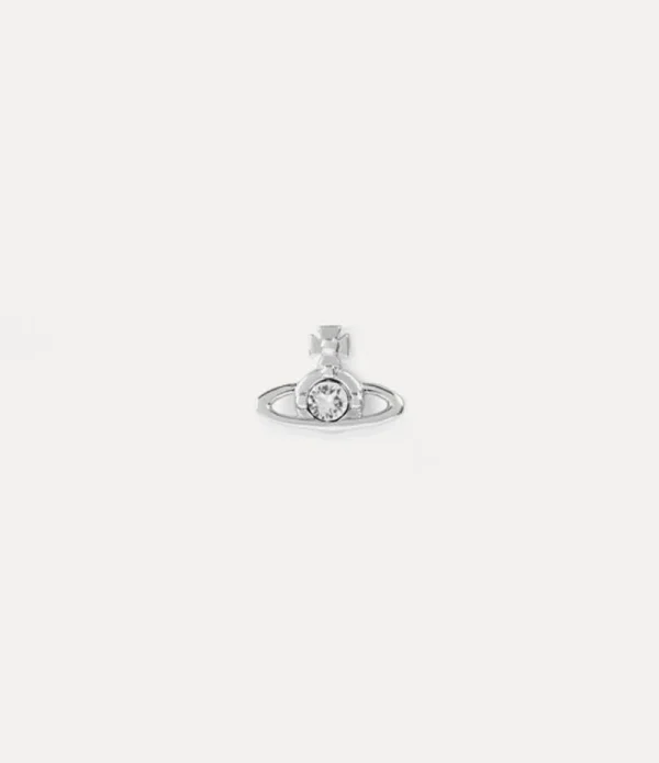 Men Vivienne Westwood Earrings-Nano Solitaire Single Stud