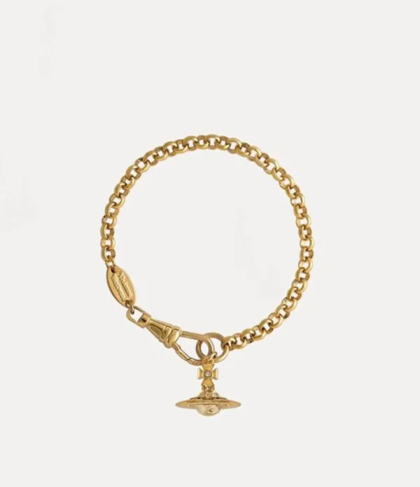 Men Vivienne Westwood Bracelets-New Petite Orb Bracelet