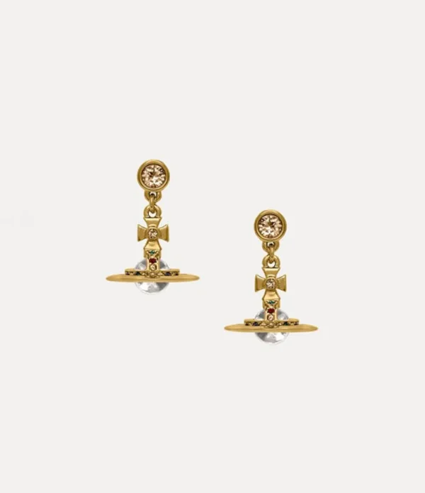 Women Vivienne Westwood Earrings-New Petite Orb Earrings