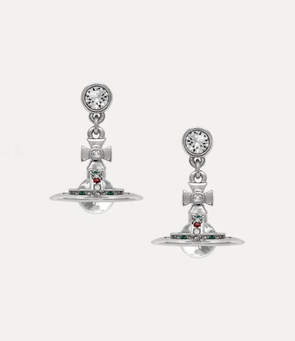 Women Vivienne Westwood Earrings-New Petite Orb Earrings