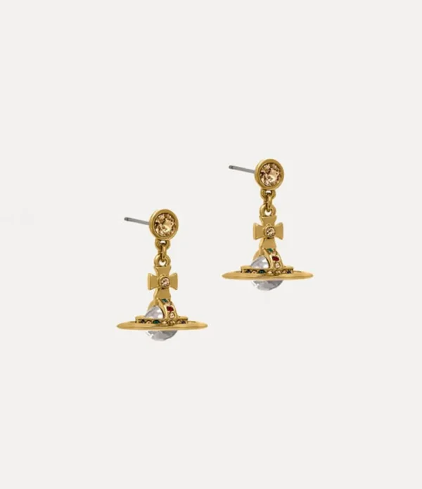 Women Vivienne Westwood Earrings-New Petite Orb Earrings