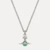 Men Vivienne Westwood Necklaces-New Petite Orb Pendant