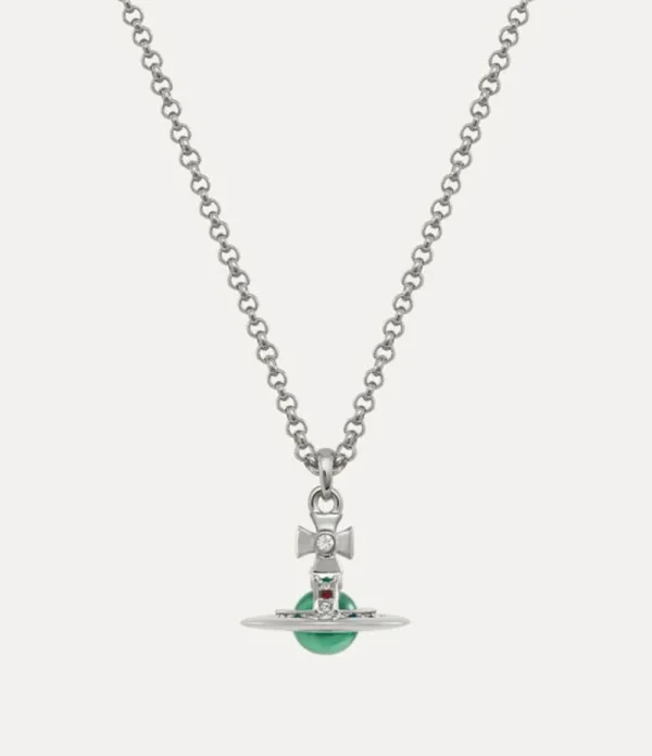 Men Vivienne Westwood Necklaces-New Petite Orb Pendant