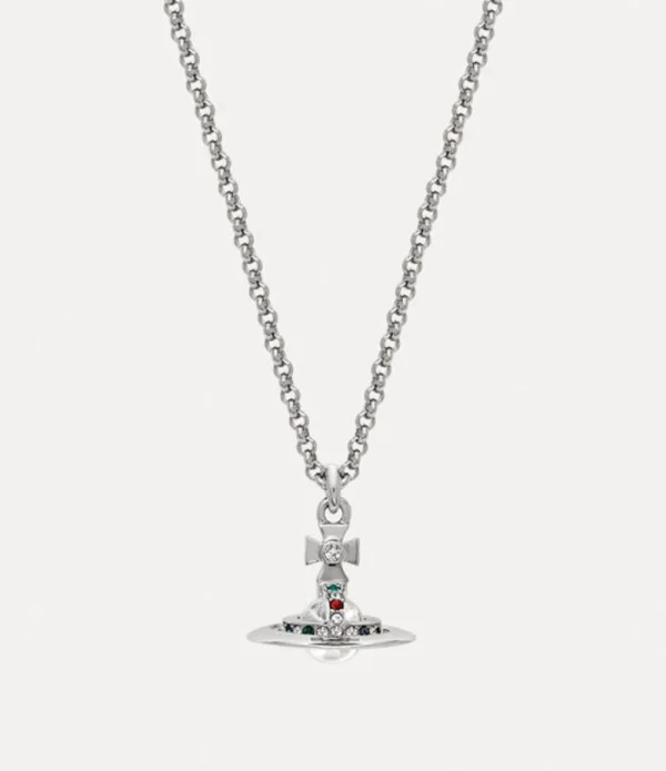 Men Vivienne Westwood Necklaces-New Petite Orb Pendant