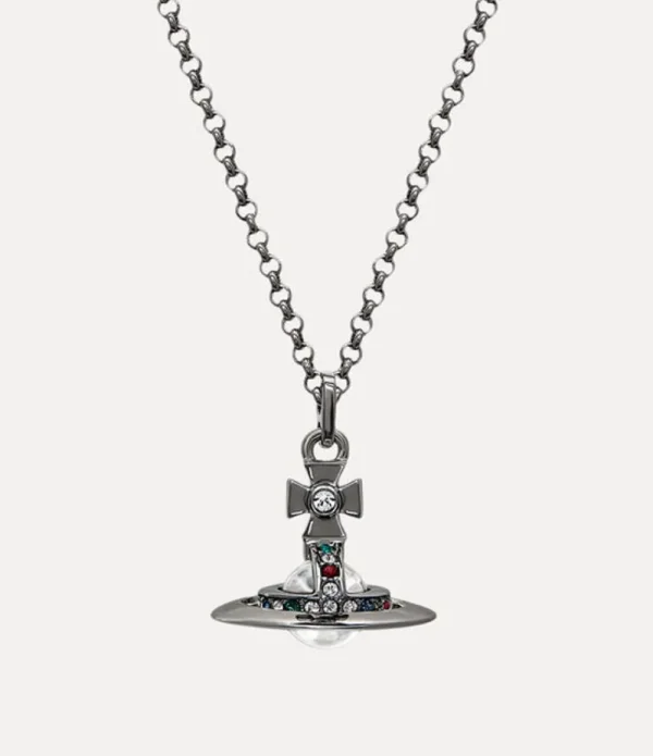 Women Vivienne Westwood Necklaces-New Petite Orb Pendant