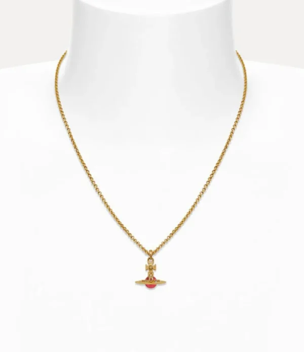 Men Vivienne Westwood Necklaces-New Petite Orb Pendant