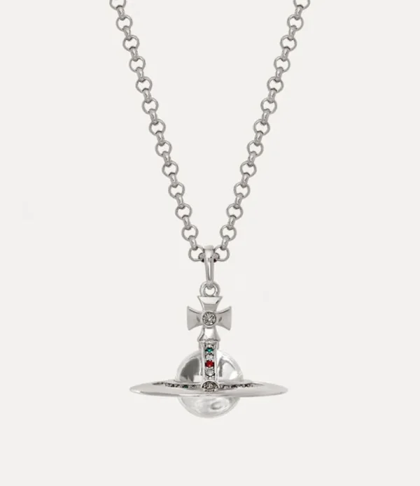 Men Vivienne Westwood Necklaces-New Small Orb Pendant