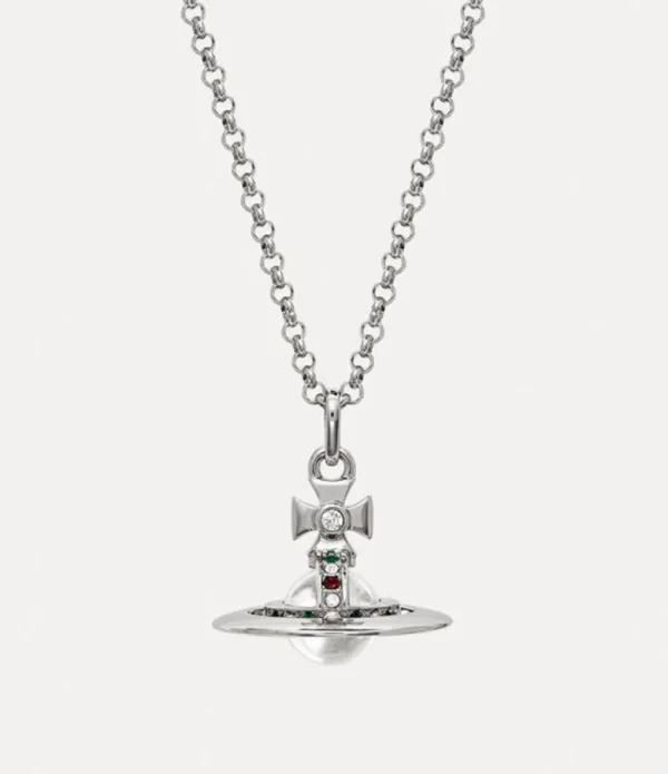 Men Vivienne Westwood Necklaces-New Tiny Orb Pendant
