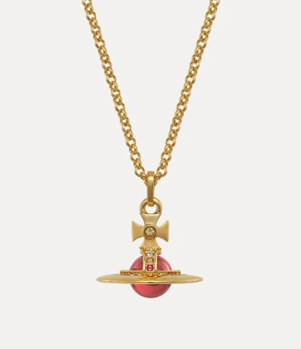 Men Vivienne Westwood Necklaces-New Tiny Orb Pendant
