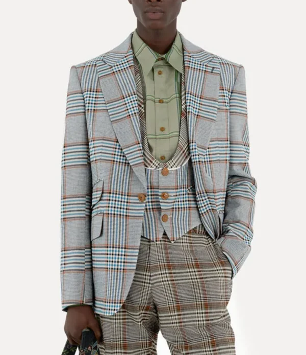 Men Vivienne Westwood Coats And Jackets-One Button Jacket