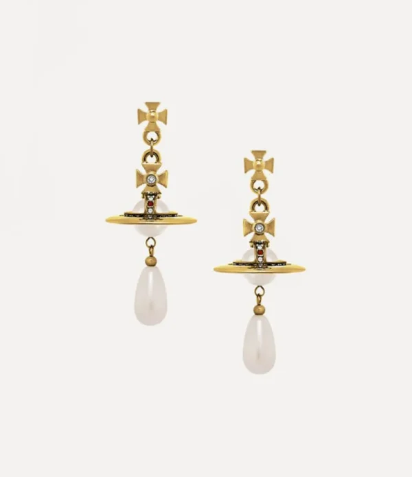 Women Vivienne Westwood Earrings-Pearl Drop Earrings