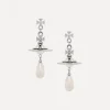 Women Vivienne Westwood Earrings-Pearl Drop Earrings