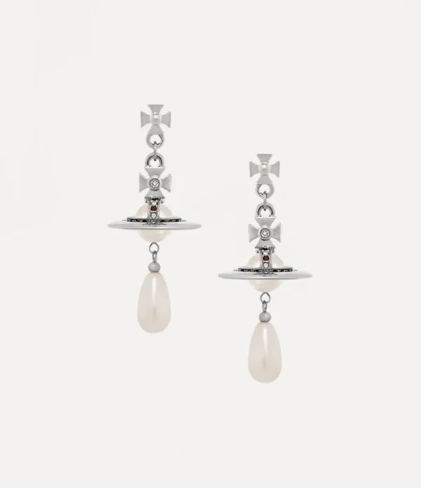 Women Vivienne Westwood Earrings-Pearl Drop Earrings