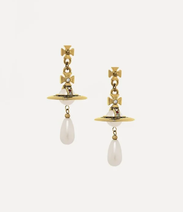 Women Vivienne Westwood Earrings-Pearl Drop Earrings