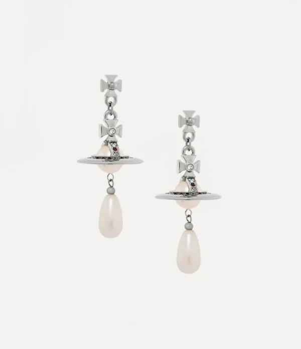 Women Vivienne Westwood Earrings-Pearl Drop Earrings