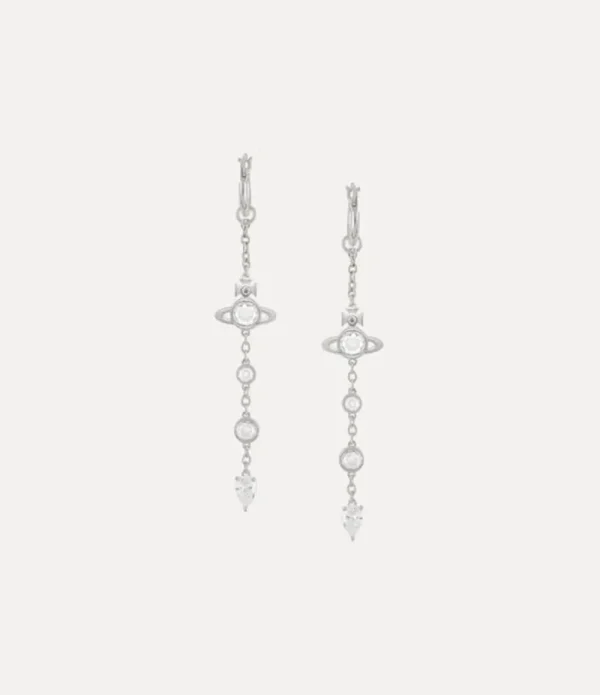 Women Vivienne Westwood Earrings-Phaedra Long Earrings