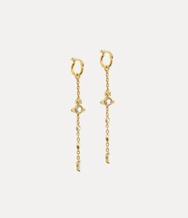 Women Vivienne Westwood Earrings-Phaedra Long Earrings