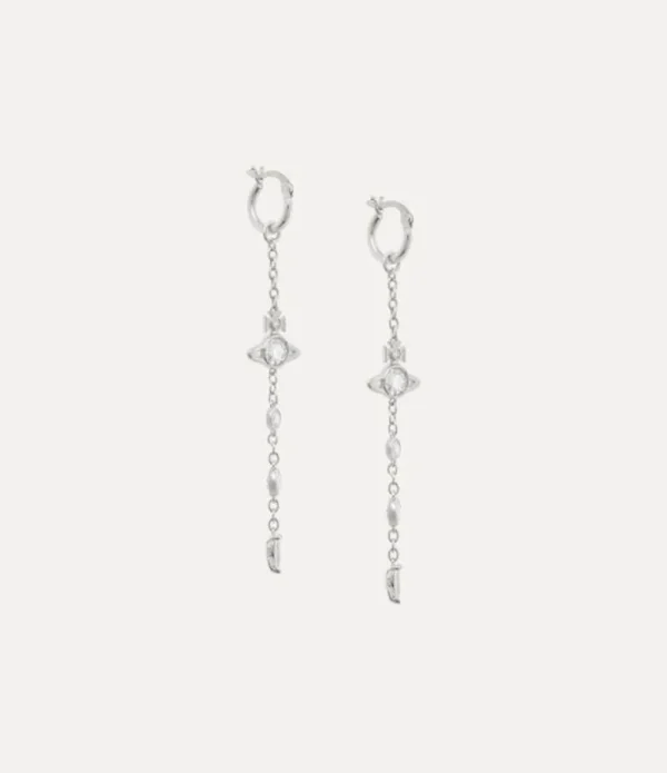 Women Vivienne Westwood Earrings-Phaedra Long Earrings