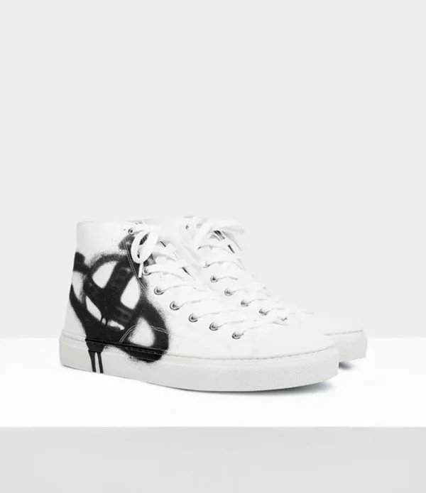 Men Vivienne Westwood Trainers-Plimsoll High Top Canvas