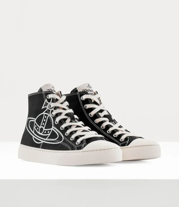 Men Vivienne Westwood Trainers-Plimsoll High Top Canvas