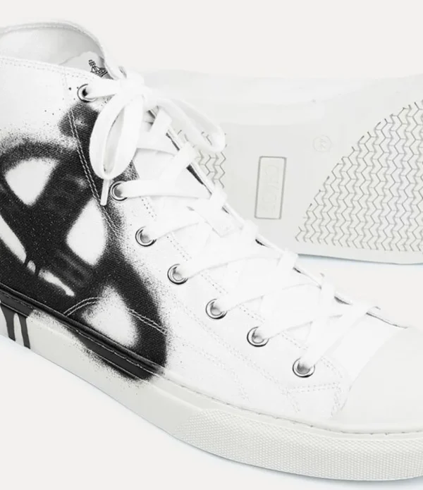Women Vivienne Westwood Trainers-Plimsoll High Top Canvas