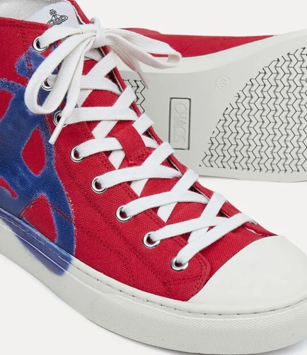 Men Vivienne Westwood Trainers-Plimsoll High Top Canvas
