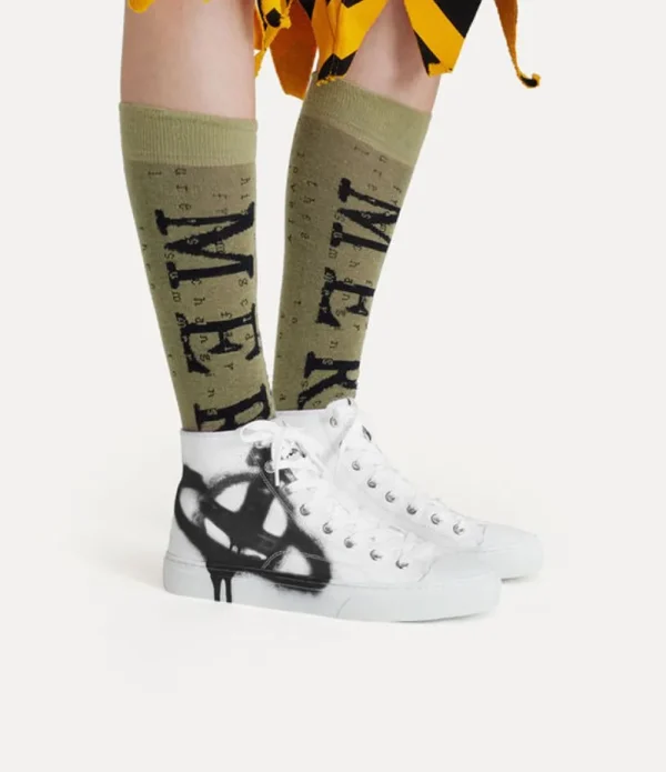 Men Vivienne Westwood Trainers-Plimsoll High Top Canvas