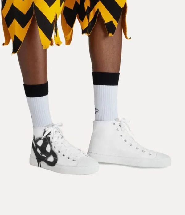 Women Vivienne Westwood Trainers-Plimsoll High Top Canvas