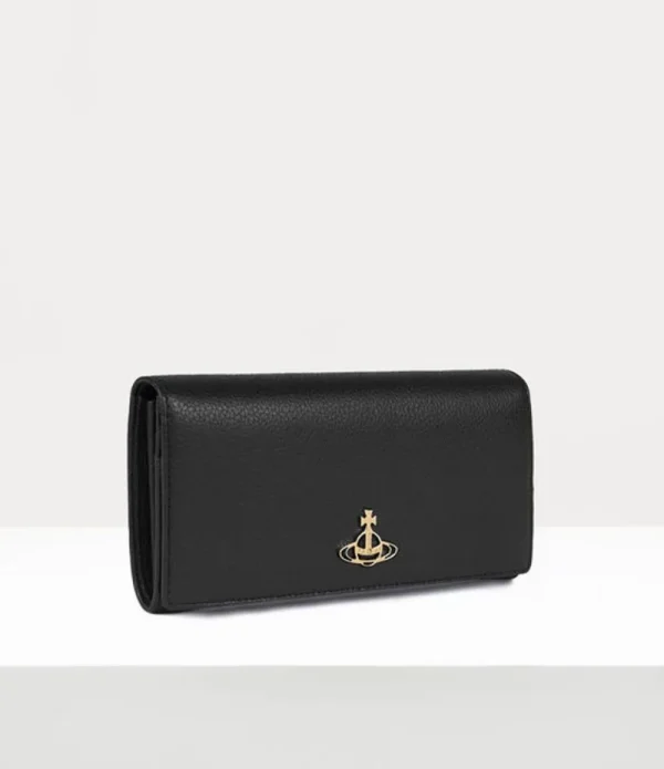 Women Vivienne Westwood Wallets And Purses-Re-Vegan Grain Long Card Holder
