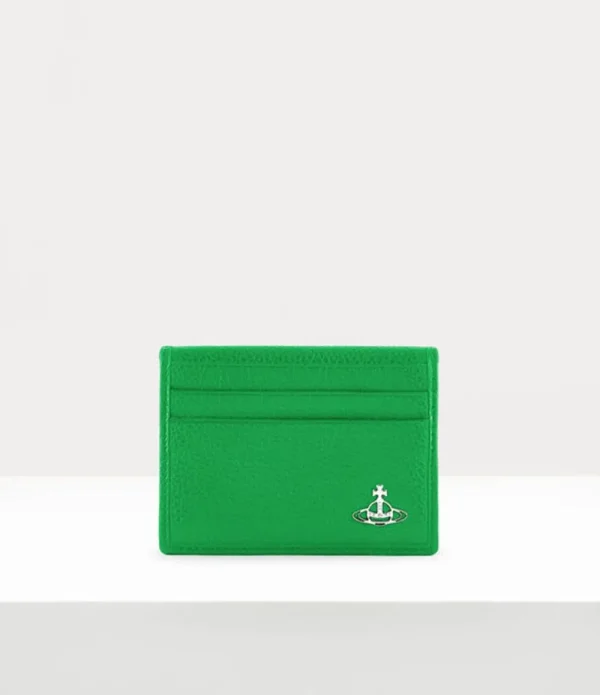 Men Vivienne Westwood Wallets-Re-Vegan Grain Man Card Holder