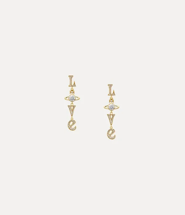 Women Vivienne Westwood Earrings-Roderica Long Earrings