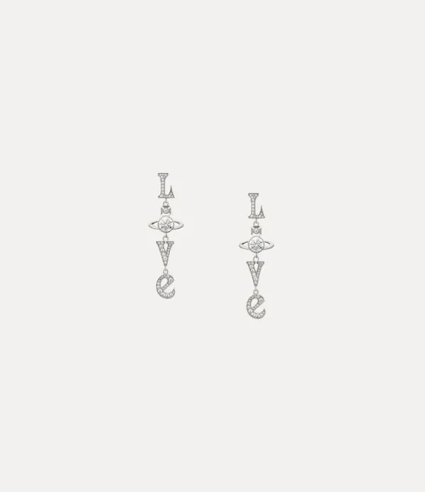 Women Vivienne Westwood Earrings-Roderica Long Earrings