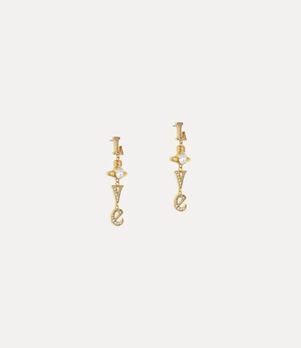 Women Vivienne Westwood Earrings-Roderica Long Earrings