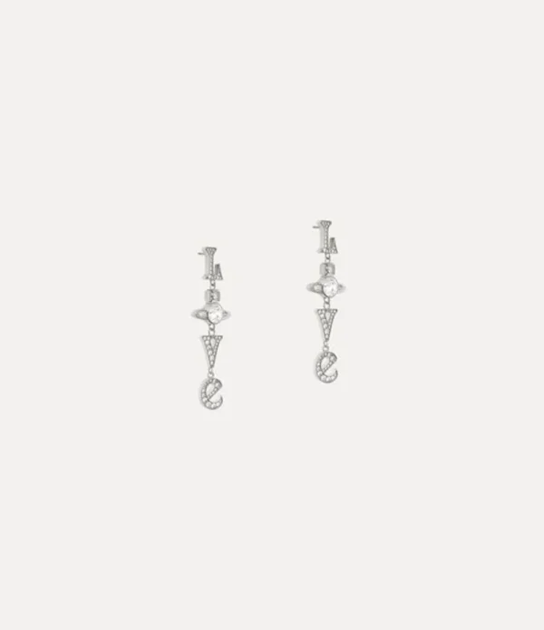 Women Vivienne Westwood Earrings-Roderica Long Earrings
