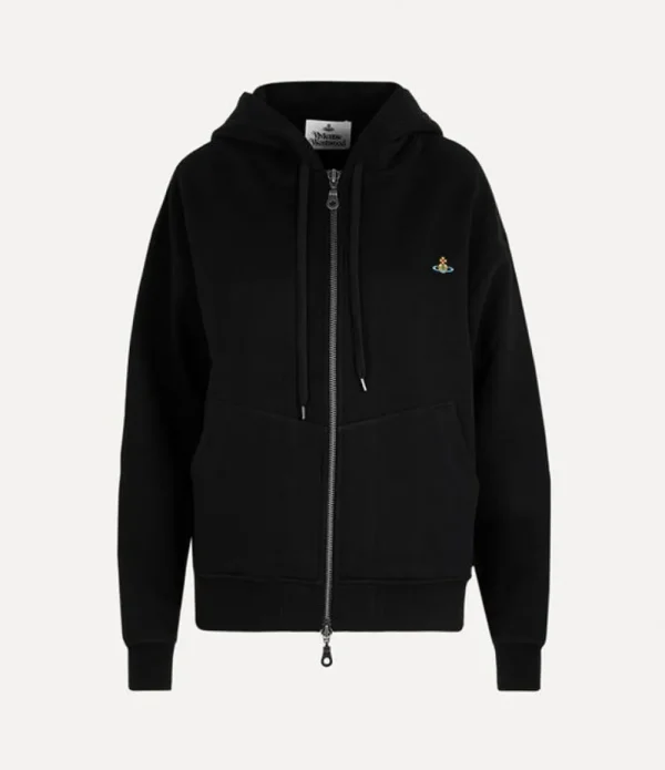 Men Vivienne Westwood Knitwear And Sweatshirts-Rugged Zip Hoodie