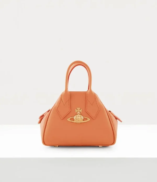 Women Vivienne Westwood Handbags-Saffiano Mini Yasmine Handbag
