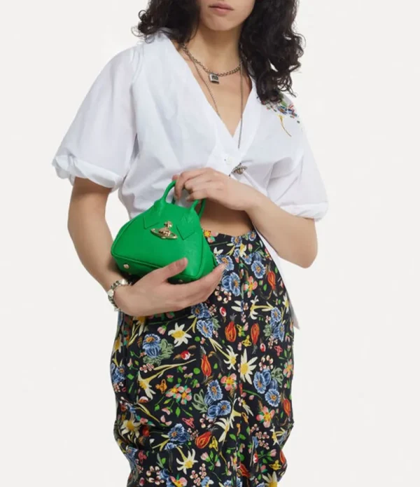 Women Vivienne Westwood Handbags-Saffiano Mini Yasmine Handbag