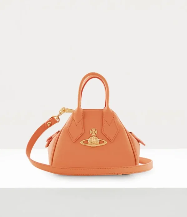 Women Vivienne Westwood Handbags-Saffiano Mini Yasmine Handbag