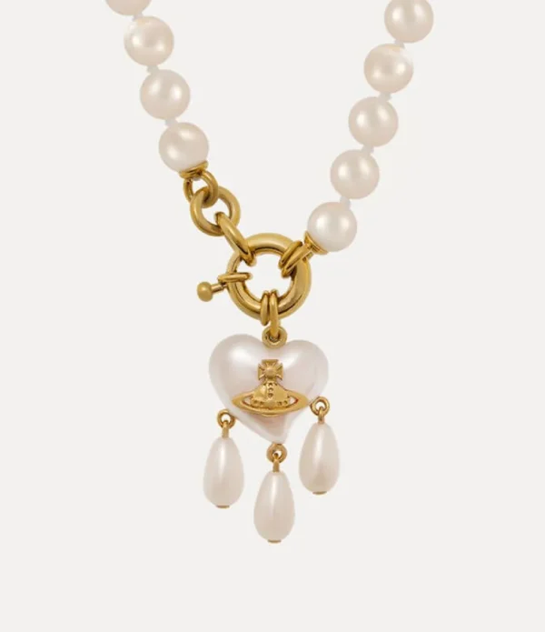 Women Vivienne Westwood Necklaces-Sheryl Pearl Necklace