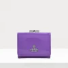 Women Vivienne Westwood Wallets And Purses-Shiny Patent Small Frame Wallet