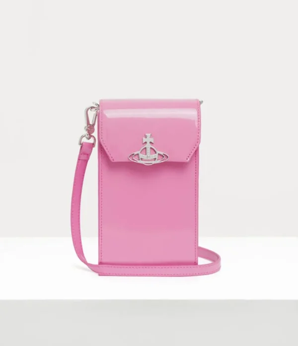 Women Vivienne Westwood Other Accessories-Shiny Phone Bag