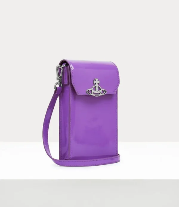 Women Vivienne Westwood Other Accessories-Shiny Phone Bag